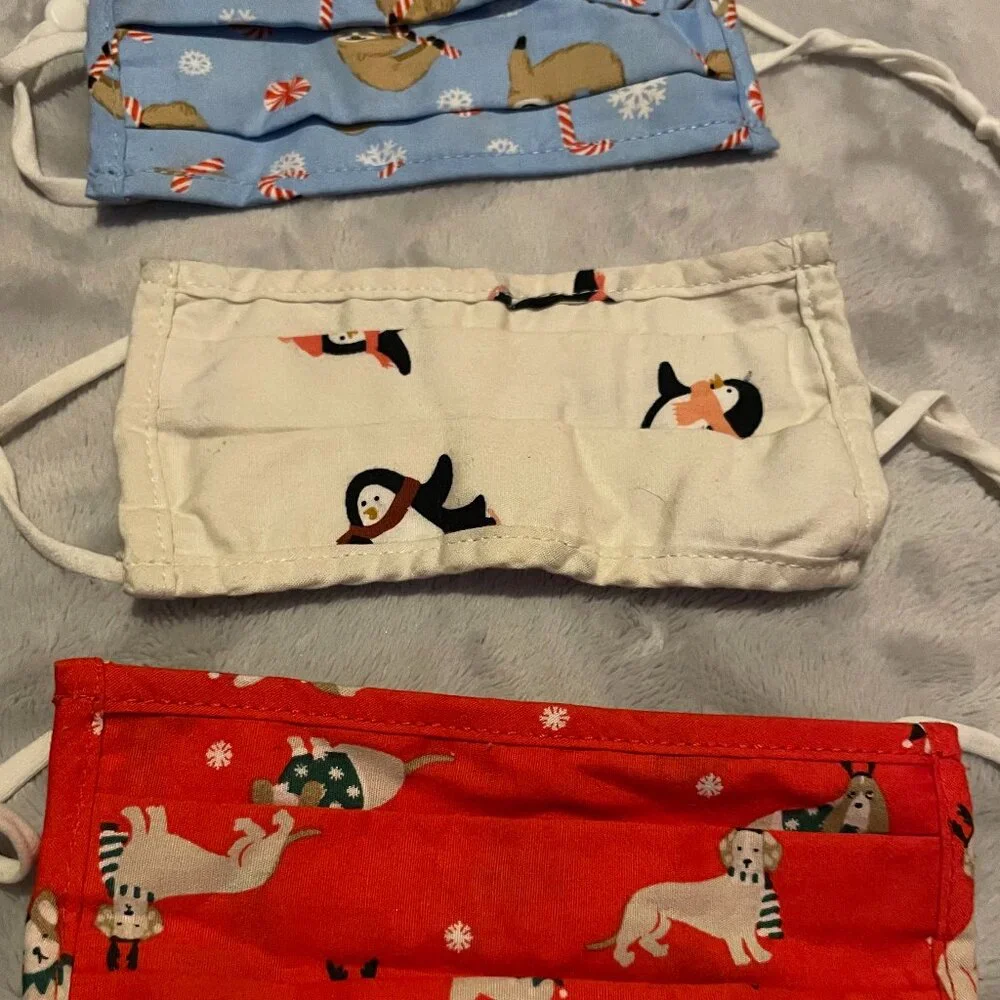 Set of 5 Triple Layered Children's Masks from Old Navy